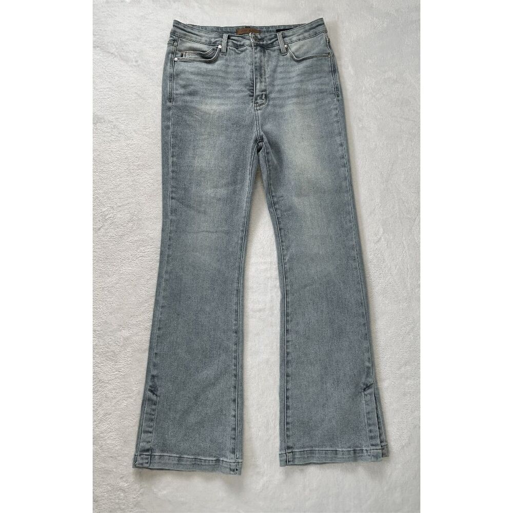 Judy Blue Slim Boot High Rise Light Wash Stretch Jeans Size 13/31